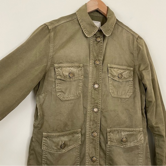 Current Elliot Commander Jacket Vintage Military Utility - Picture 2 of 14